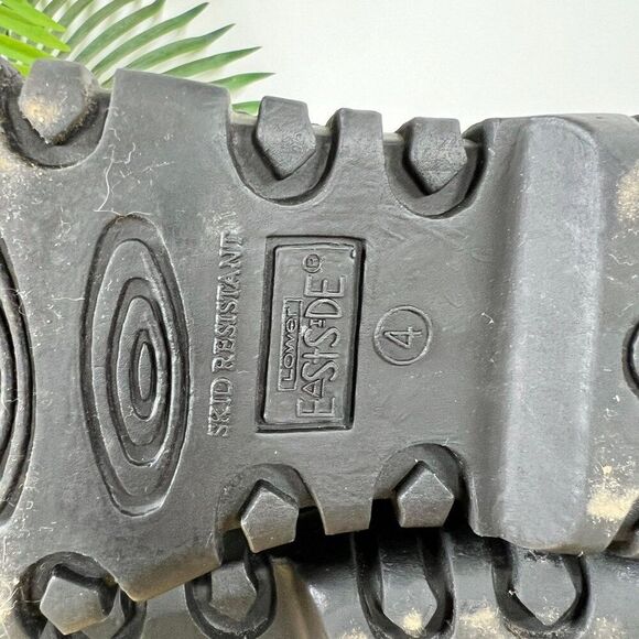 Womens Vintage 90s Grunge Black Preppy Dark Academia Chunky Mary Jane Shoes / 6 - Picture 7 of 8